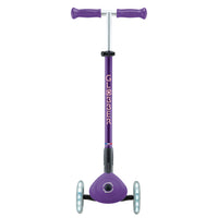 Globber Primo Foldable Plus Lights V2 可摺疊滑板車 - Purple / Pastel Pink (3 - 9Y+)