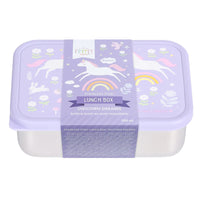 a-little-lovely-company-stainless-steel-lunch-box-unicorn-dreams