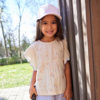 bonheur-du-jour-paris-daisy-baby-girl-blouse-ecru-rose-bdj-s25daisy-er-12m