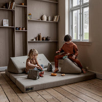 by KlipKlap KK 3 Fold 36x50x180cm - Multi Grey W. Grey (Pre-Order; Est. Delivery in 3-6 Weeks)