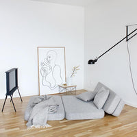 by KlipKlap KK 3 Fold Sofa 36x120x70cm - Mustard W. Mustard (Pre-Order; Est. Delivery in 3-6 Weeks)