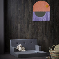 by KlipKlap KK Kids Sofa 64x100x40cm - Soft Rose W. Rose