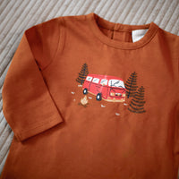 carrement-beau-long-sleeve-t-shirt-light-chocolate-brown-carr-w24y30285-305-02a