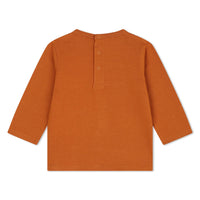 carrement-beau-long-sleeve-t-shirt-light-chocolate-brown-carr-w24y30285-305-02a