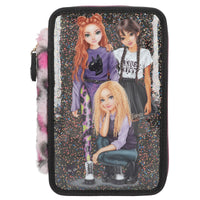 depesche-topmodel-3-compartment-pencil-case-rebel-kitty-depe-0013017