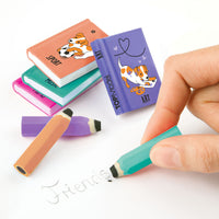 depesche-topmodel-eraser-set-mini-school-books-&-pencils-depe-0012443