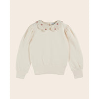 emile-et-ida-crochet-collar-sweatshirt-creme-eei-w25ac001-creme-12m