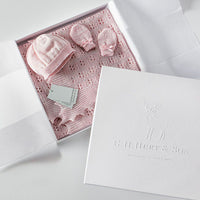 g-h-hurt-&-son-kitten-paw-wool-baby-gift-set-pink-marl-ghhs-w114xxhm-pkm