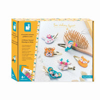 janod-6-glittery-animal-hairclips-to-make