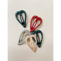 konges-sløjd-10-pack-junior-hair-clips-heart-multi-one-size-kong-w23ks6300-multi-os