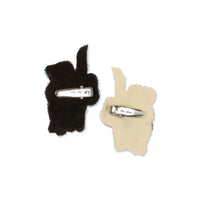 konges-sløjd-2-pack-bow-kitty-beaded-hair-clip-bow-kitty-kong-w25ks104048-bk-os