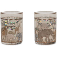 konges-sløjd-2-pack-glitter-cups-safari-one-size-kong-w23ks6303-safari-os