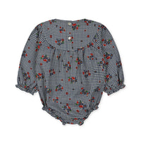 konges-sløjd-bibi-romper-blossom-check-kong-w23ks5910-blc-3m