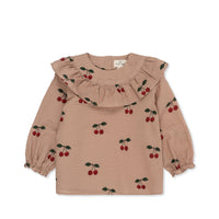 konges-sløjd-lunella-blouse-ma-grande-cerise-blush-kong-w23ks6023-mgcb-2y