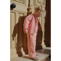 konges-slojd-rhw-x-ks-bella-pants-peach-blossom-check-clothing-wear-fashion-kong-s25ks103590-pbc-18m
