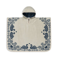 konges-slojd-terry-poncho-jacquard-gots-swan-kong-s24ks6490-swan-ba
