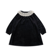 konges-sløjd-venola-dress-black-kong-w23ks6505-black-12m