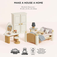 le-toy-van-wooden-dolls-house-bedroom-19-piece-play-toy-ltv-me057