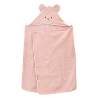 little-crevette-hooded-towel-uni-oursons-rose-poudre-light-pink-lcrv-unocbrp