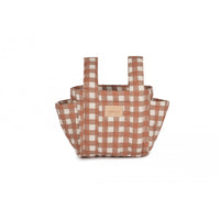 nobodinoz-hyde-park-stroller-organizer-terracotta-checks-nobo-4926814