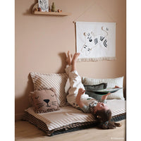 nobodinoz-lion-face-embroidery-cushion-34x34cm-sesame