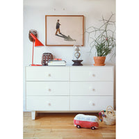 Oeuf 6 Drawer Dresser Birch - Classic Base