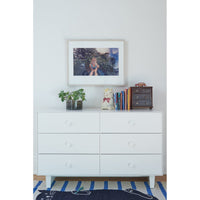 Oeuf 6 Drawer Dresser Birch - Classic Base