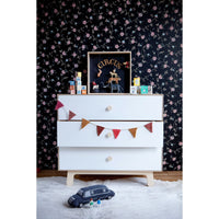 Oeuf 3 Drawer Dresser White - Rhea Base (Pre-Order; Est. Delivery in 6-10 Weeks)