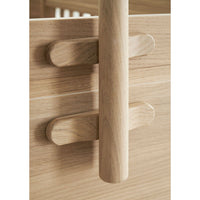 Oliver Furniture Wood Mini+ Cot Bed Oak (Pre-Order; Est. Delivery in 6-10 Weeks)