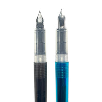 ooly-splendid-duo-fountain-pens-black-&-blue-ink-set-of-2-pens-&-4-ink-cartridges-ooly-132-153