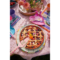 rice-dk-melamine-cake-server-pink-check-it-out-print-rice-mecas-ss24xccito