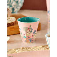 rice-dk-melamine-cup-with-flower-collage-print-soft-pink-medium-250-ml-rice-melcu-flcosi