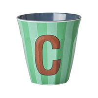 rice-dk-melamine-cup-with-the-letter-c-stripes-blueish-medium-250ml-rice-melcu-alpstrcb