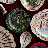 rifle-paper-co-nutcracker-porcelain-dessert-plate-set