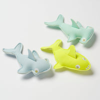 sunnylife-salty-the-shark-dive-buddies-aqua-neon-yellow-set-of-3-sunl-scdivaqu