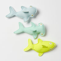sunnylife-salty-the-shark-dive-buddies-aqua-neon-yellow-set-of-3-sunl-scdivaqu