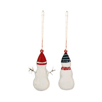 Maileg Metal Snowman Ornament