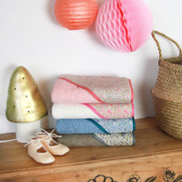 Barnabe Katie Bath Towel with Liberty Fabric Hood