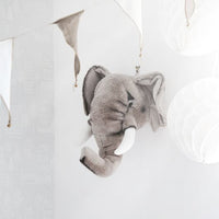 BiBiB & Co Plush Trophy - Elephant