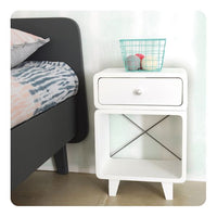 Laurette Chevet Zzz Bedside Table Rose (Pre-Order; Est. Delivery in 3-4 Months)