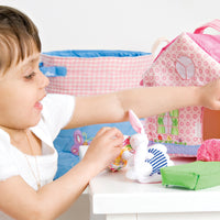 Oskar and Ellen Soft Doll House Set