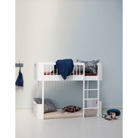 Oliver Furniture Wood Mini+ Cot Bed (With Junior Conversion Kit) - White