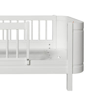 Oliver Furniture Wood Mini+ Cot Bed (With Junior Conversion Kit) - White