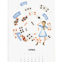 Rifle Paper Co Alice In Wonderland 2016 Calendar