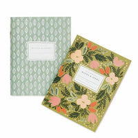 Rifle Paper Co 2 Moss Garden Pocket Notebook Set