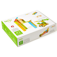 Tegu Tints Magnetic Wooden Block 42 Pieces