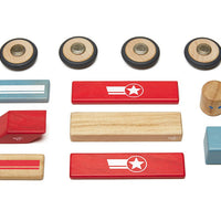 Tegu Stunt Team Daredevil Magnetic Wooden Block