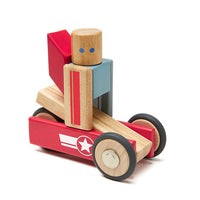 Tegu Stunt Team Daredevil Magnetic Wooden Block