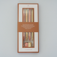 The Happiness Planner Set of 4 Pen Gold & Rose Gold