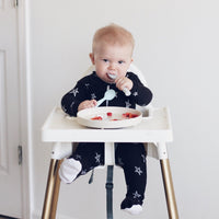 Miniware Training Spoon Set - Grey + Cotton Candy